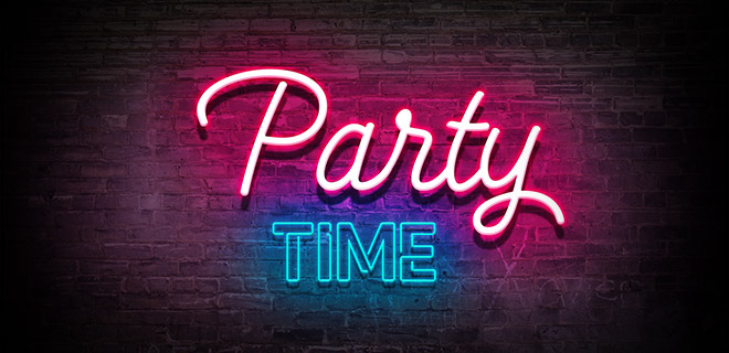 Party Time logo małe